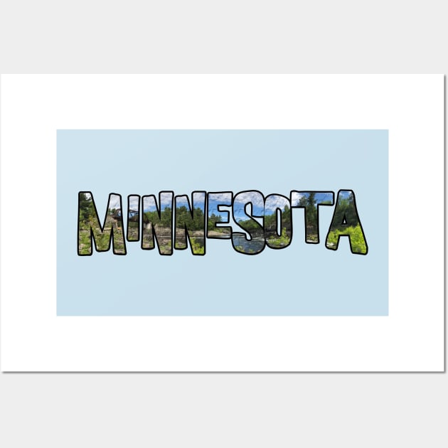 Minnesota (St. Louis River & Munger Trail) Wall Art by gorff